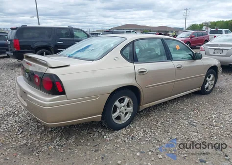 2005 Chevrolet Impala Ls from USA, damaged, VIN 2G1WH52K059246910